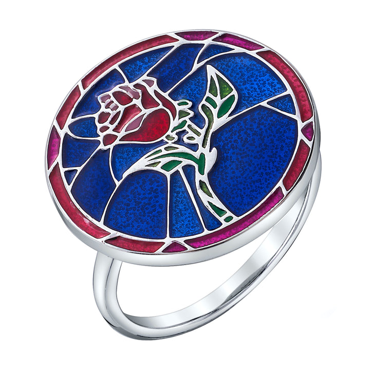 Disney X RockLove BEAUTY AND THE BEAST Stained Glass Ring