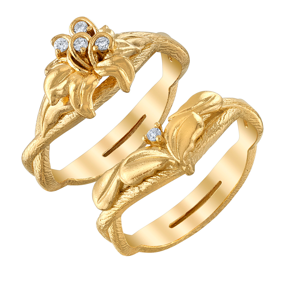 Flash Stacker newest in Yellow Gold