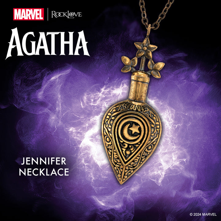 Marvel X RockLove MARVEL STUDIOS AGATHA ALL ALONG Jennifer Necklace