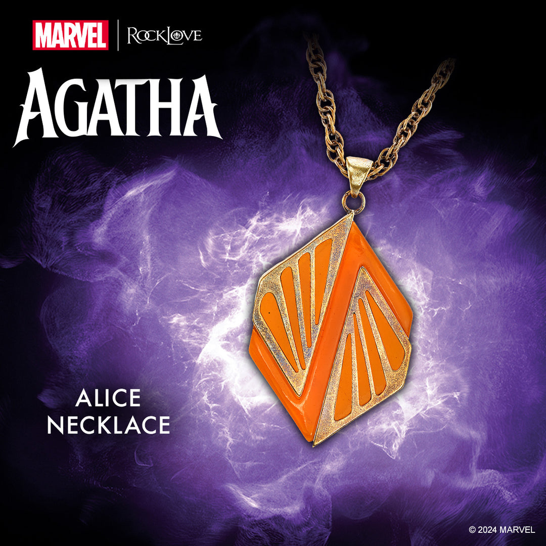 Marvel X RockLove MARVEL STUDIOS AGATHA ALL ALONG Alice Necklace