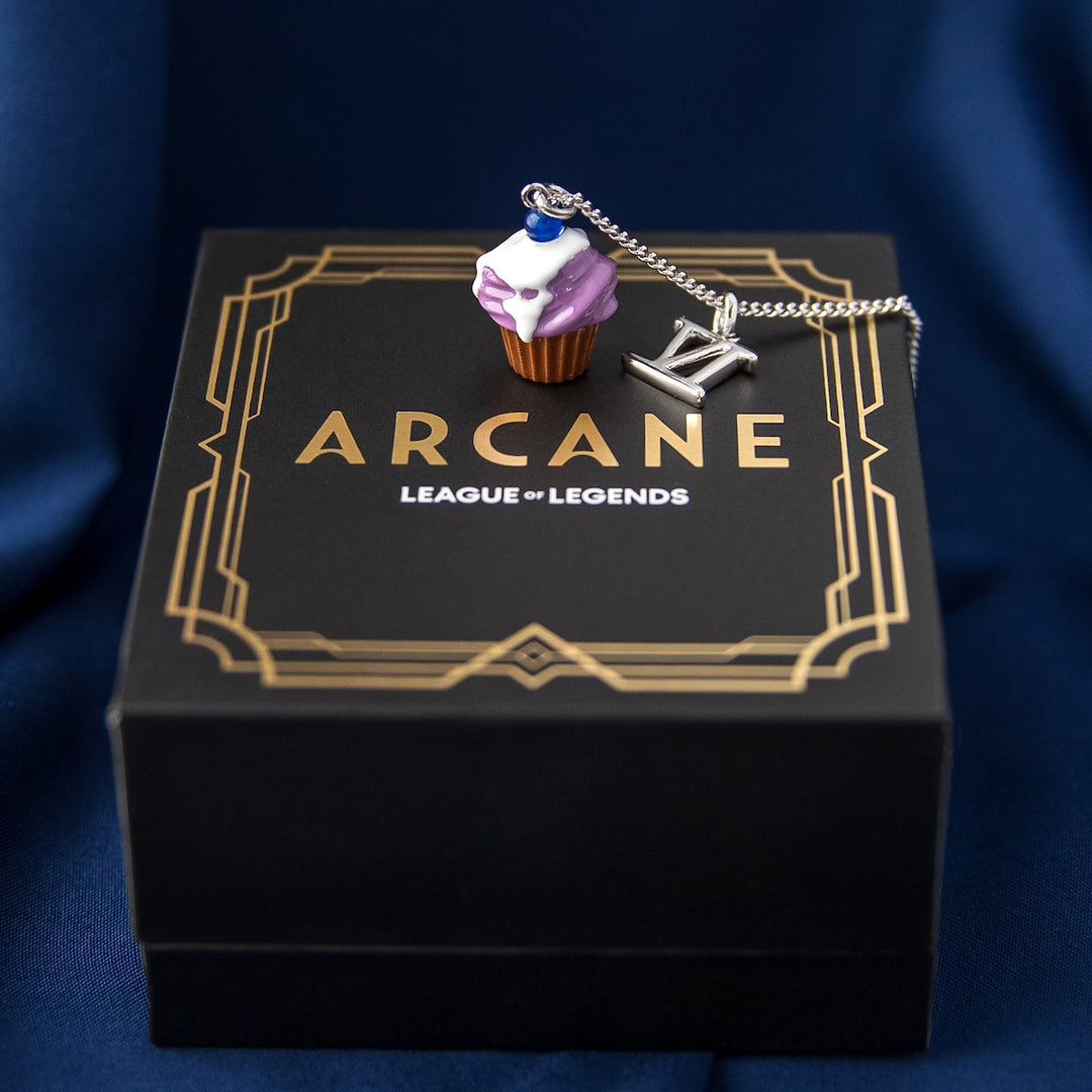 League of Legends X RockLove ARCANE Youre Hot Cupcake Necklace