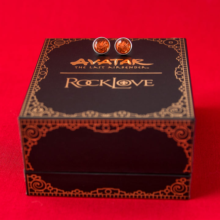 Avatar The Last Airbender X RockLove Firebender Stud Earrings