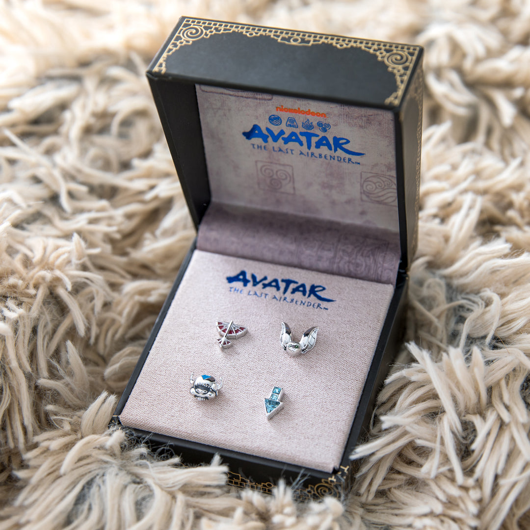 Avatar The Last Airbender X RockLove Avatar Stud Earrings Set