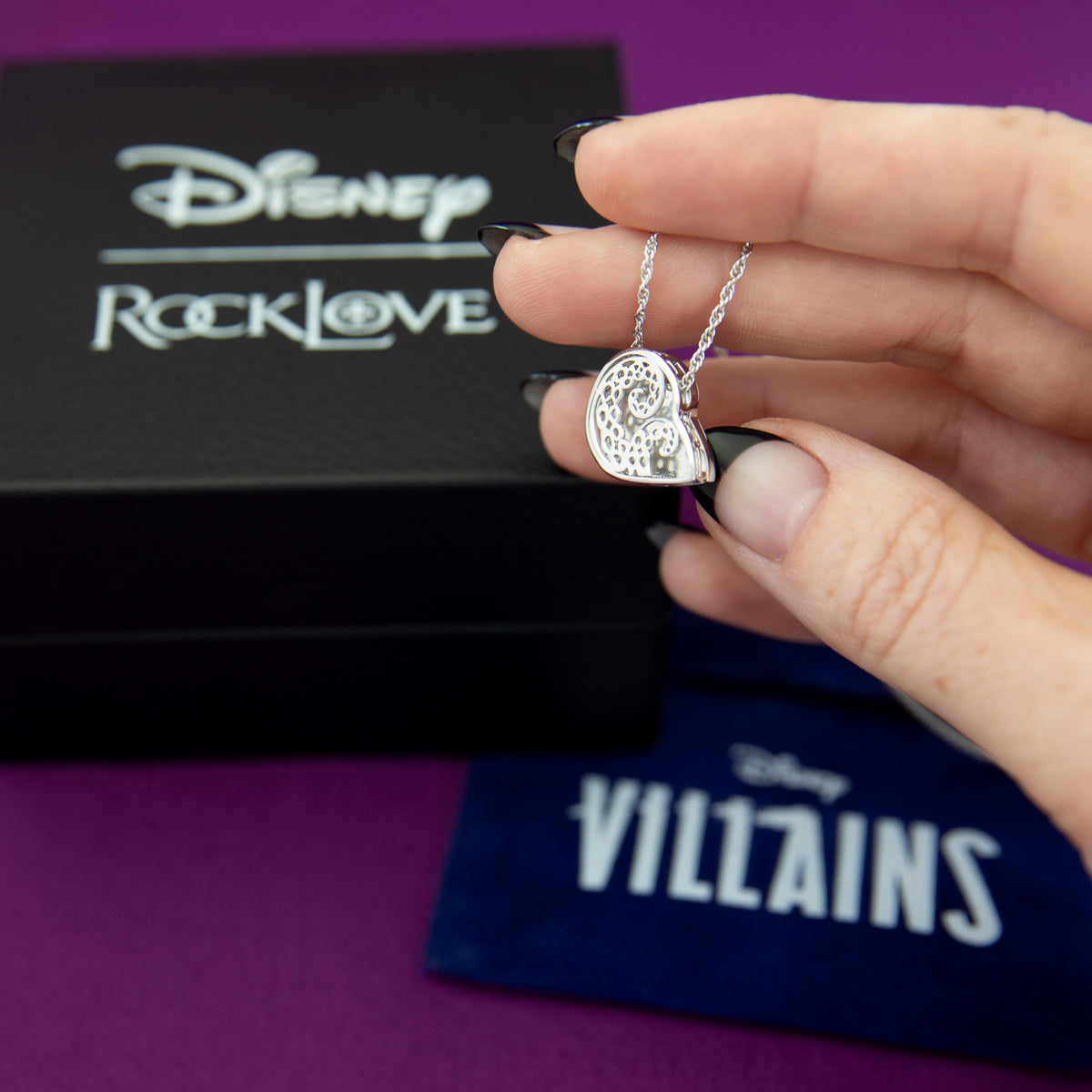 Disney x RockLove Disney Sleeping Beauty Maleficent Iconic Villains Necklace