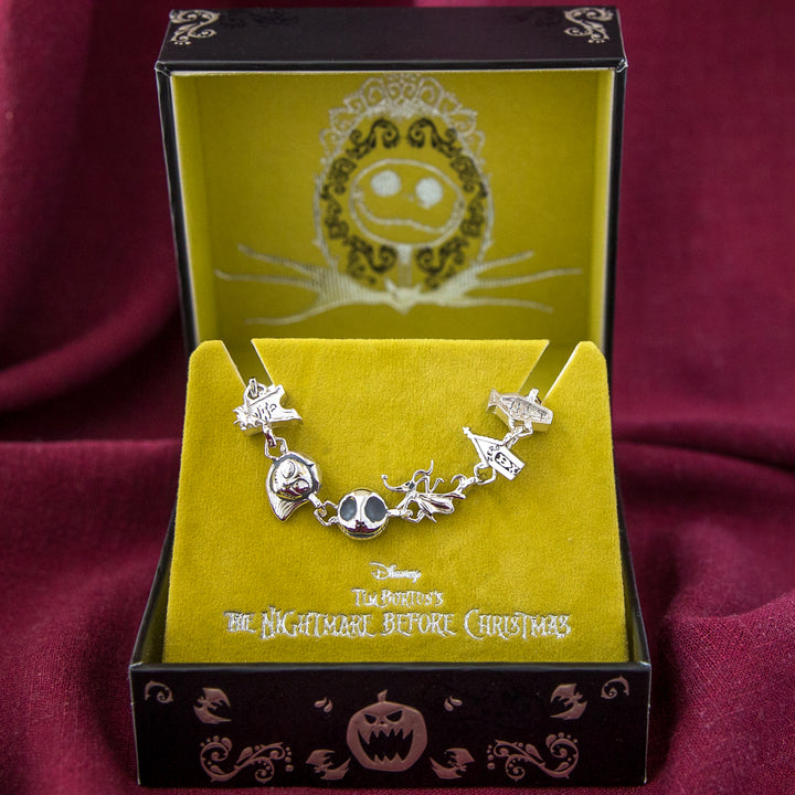 Disney X RockLove DISNEY THE NIGHTMARE BEFORE CHRISTMAS Eternal Love Bracelet