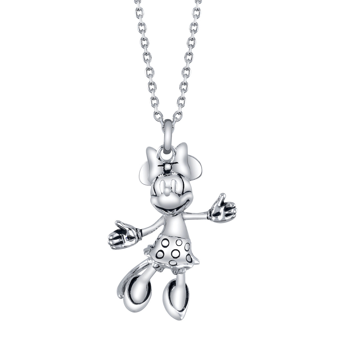 Disney X RockLove HUGGABLES Minnie Mouse Necklace – RockLove Jewelry