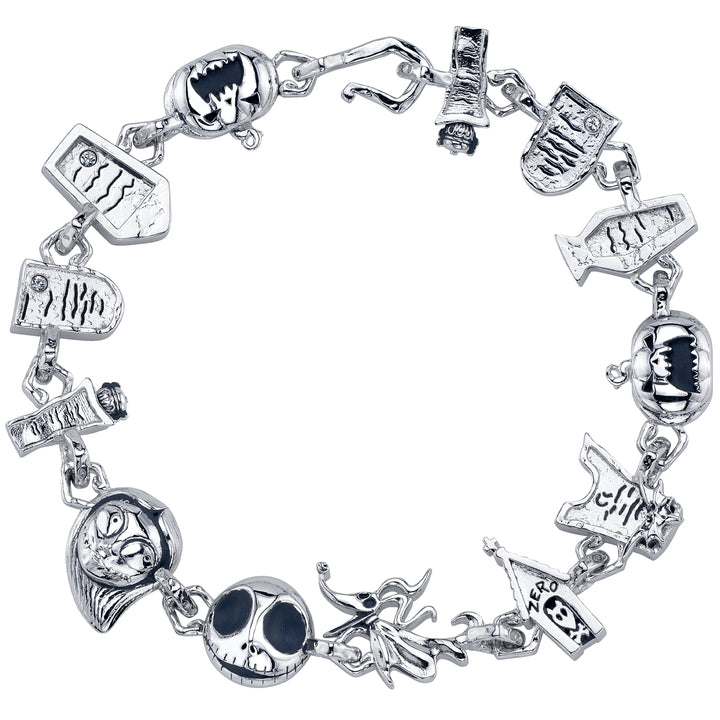 Disney X RockLove DISNEY THE NIGHTMARE BEFORE CHRISTMAS Eternal Love Bracelet