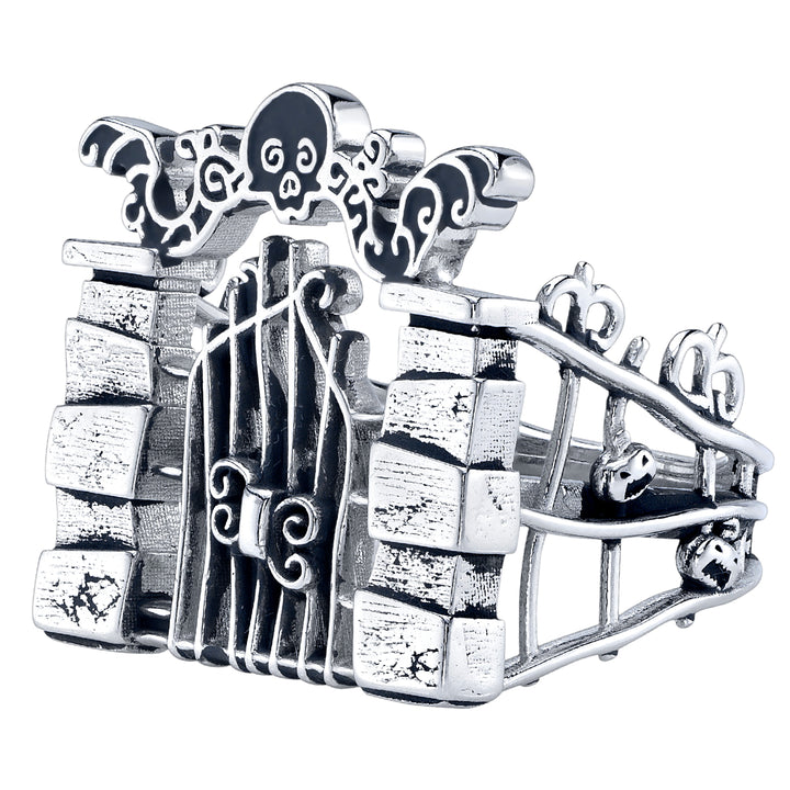 Disney X RockLove DISNEY THE NIGHTMARE BEFORE CHRISTMAS Eternal Love Gate Ring