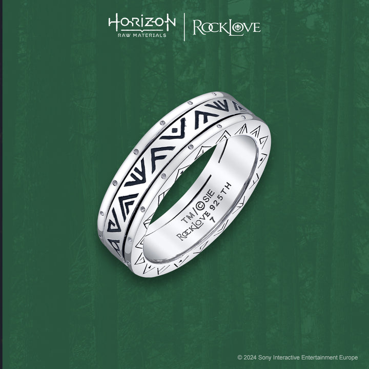 PlayStation X RockLove HORIZON FORBIDDEN WEST Cauldron Spinner Ring