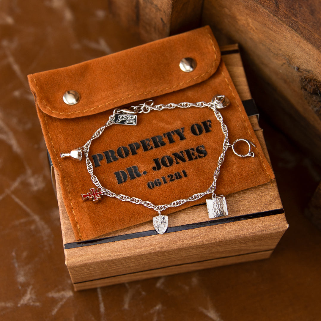 Indiana Jones X RockLove INDIANA JONES AND THE LAST CRUSADE Charm Bracelet