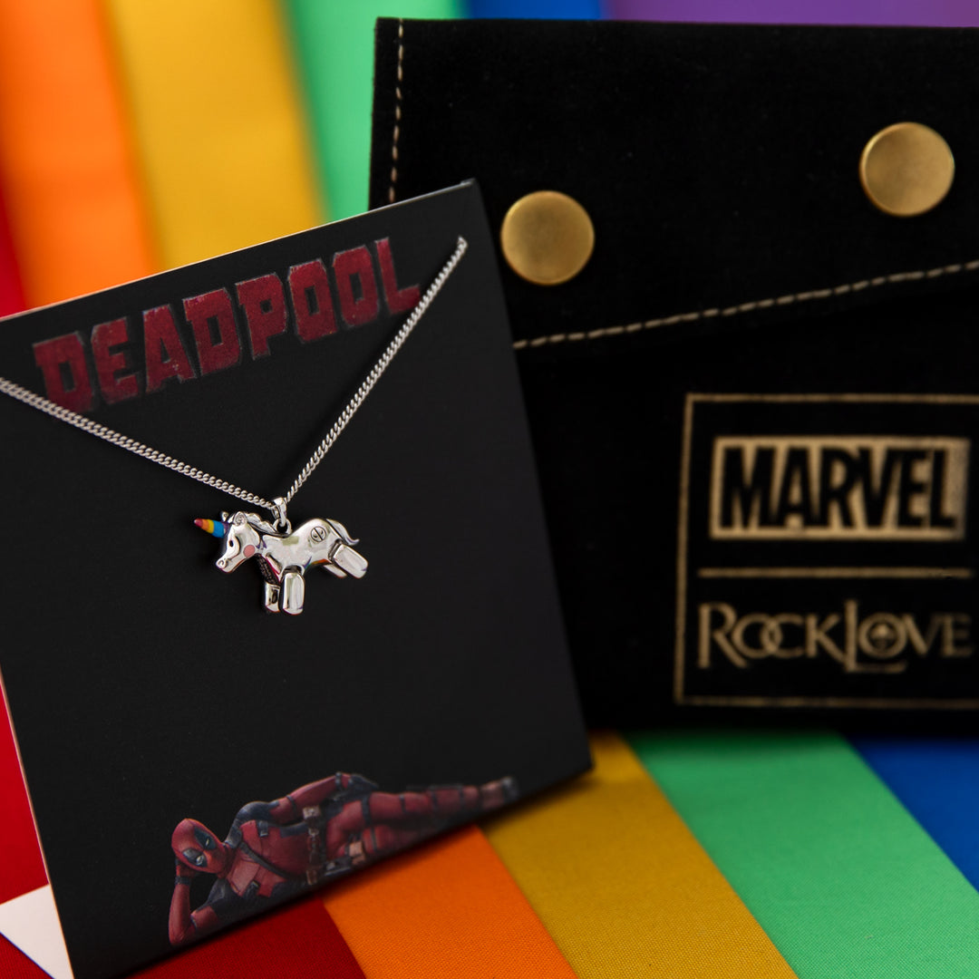 Marvel X RockLove DEADPOOL Unicorn Necklace