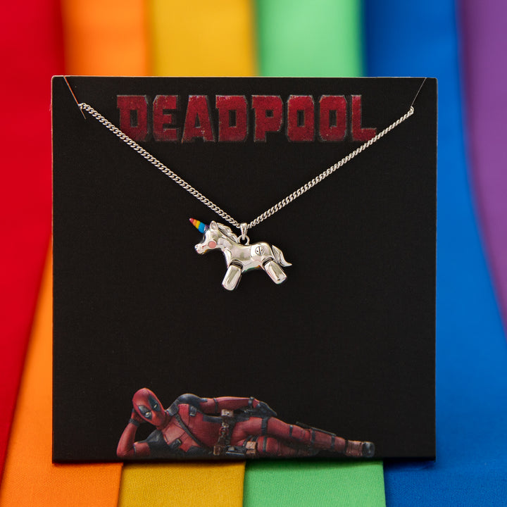 Marvel X RockLove DEADPOOL Unicorn Necklace