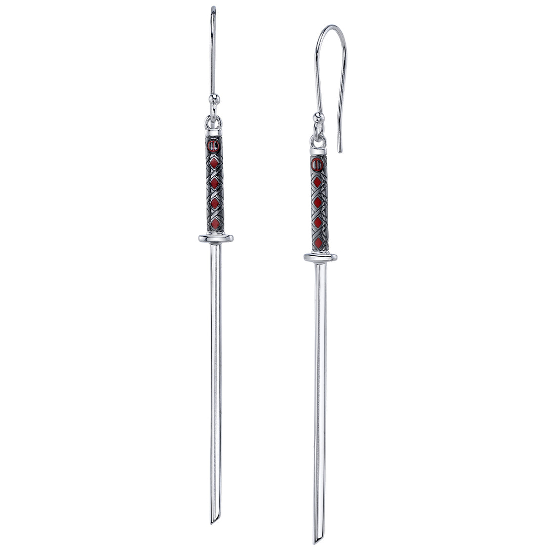 Marvel X RockLove DEADPOOL Katana Earrings