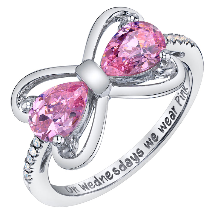 Mean Girls X RockLove Crystal Bow Ring