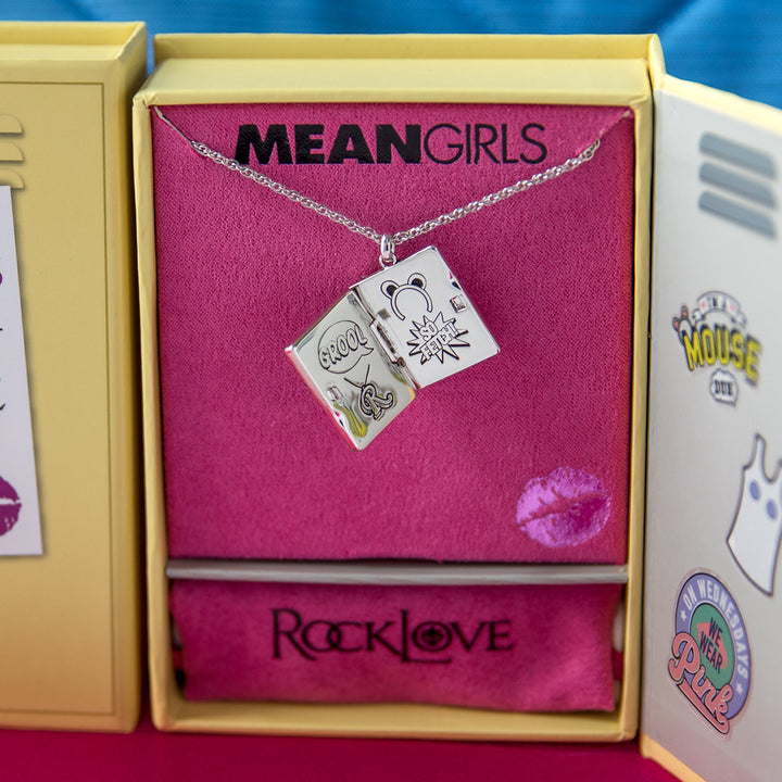 Mean Girls X RockLove Burn Book Necklace