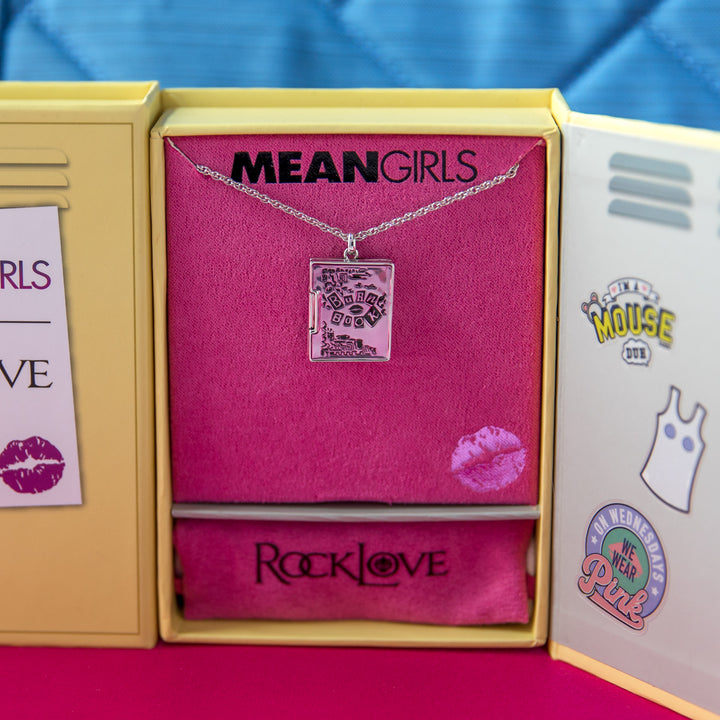 Mean Girls X RockLove Burn Book Necklace