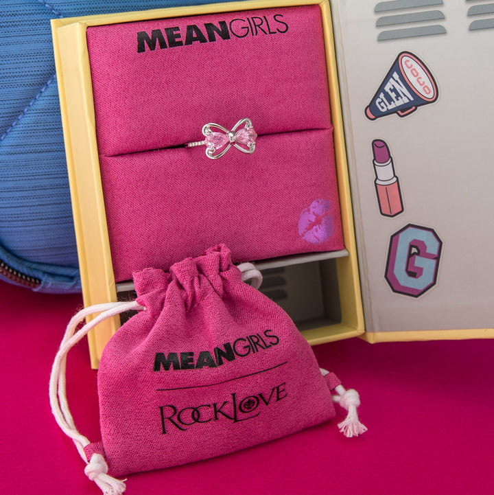 Mean Girls X RockLove Crystal Bow Ring