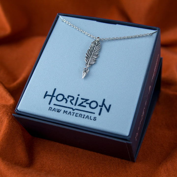 PlayStation X RockLove HORIZON FORBIDDEN WEST Nora's Feather Necklace