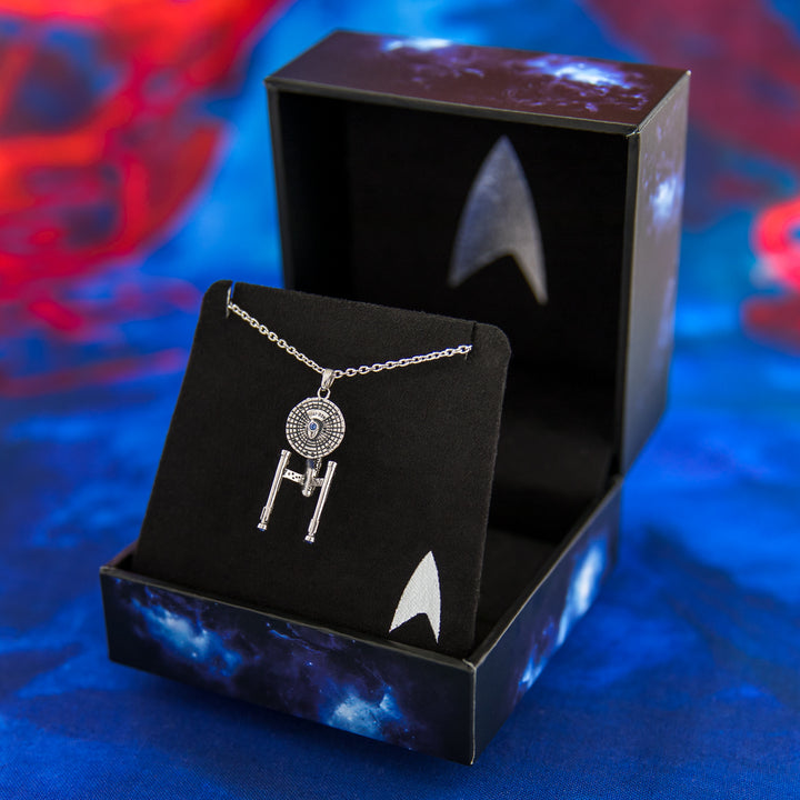 Star Trek X RockLove USS ENTERPRISE NCC-1701 Starship Necklace