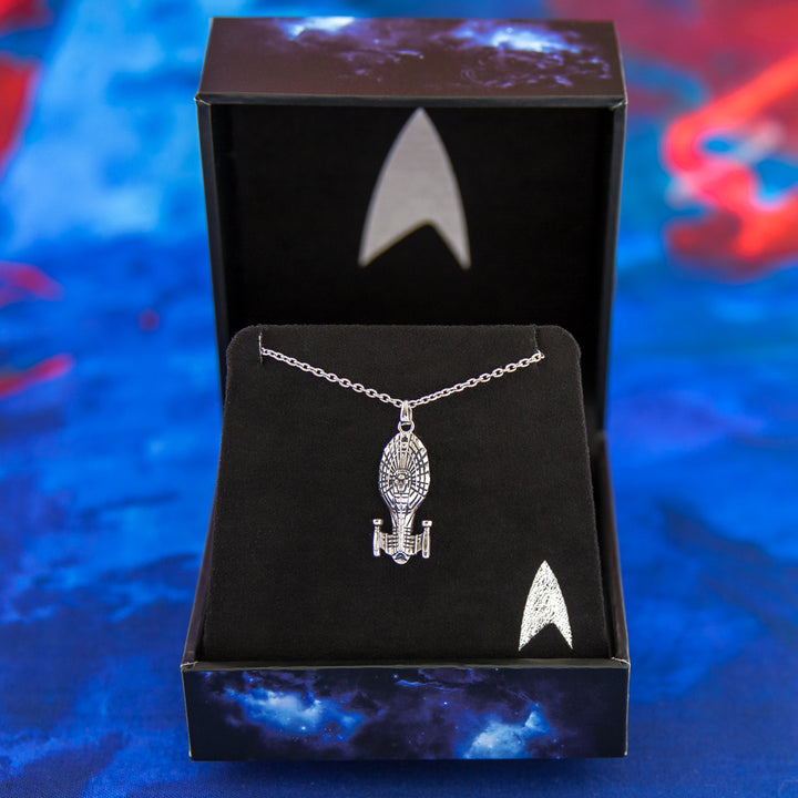 Star Trek X RockLove USS VOYAGER Starship Necklace