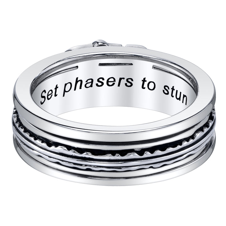 Star Trek X RockLove Phaser Spinner Ring