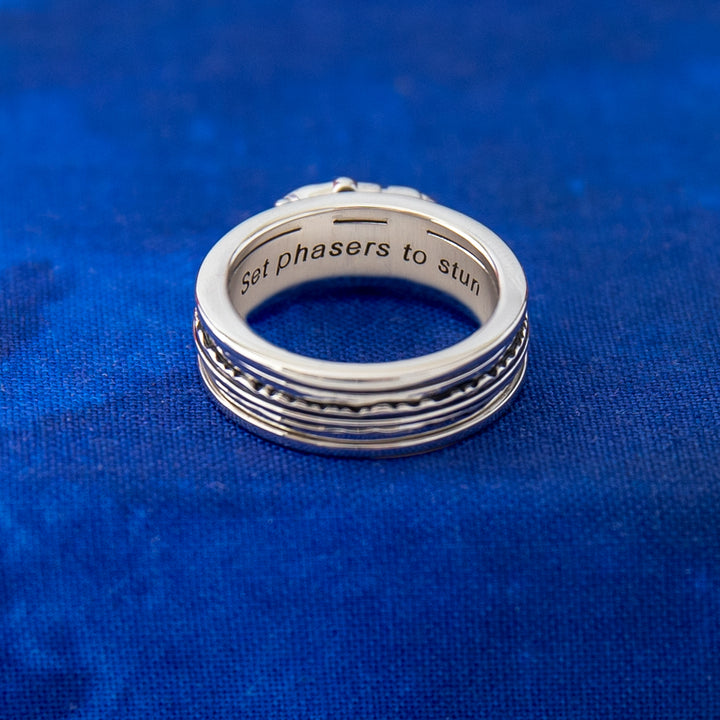 Star Trek X RockLove Phaser Spinner Ring