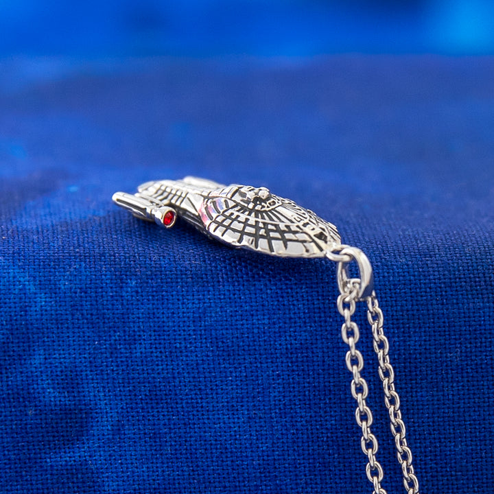 Star Trek X RockLove USS VOYAGER Starship Necklace