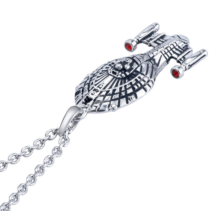 Star Trek X RockLove USS VOYAGER Starship Necklace