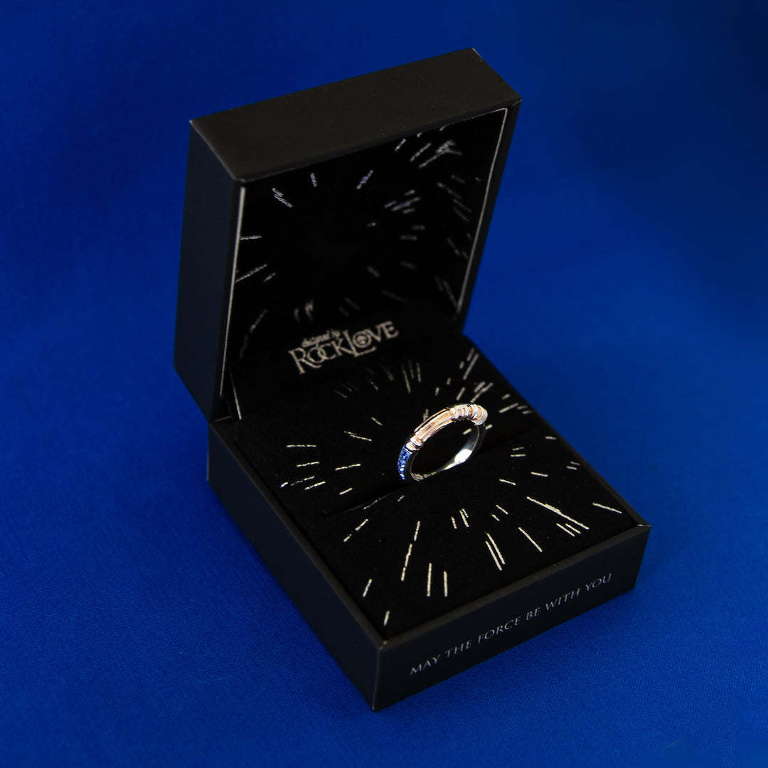 Star Wars X RockLove Leia Organa Crystal Lightsaber Ring