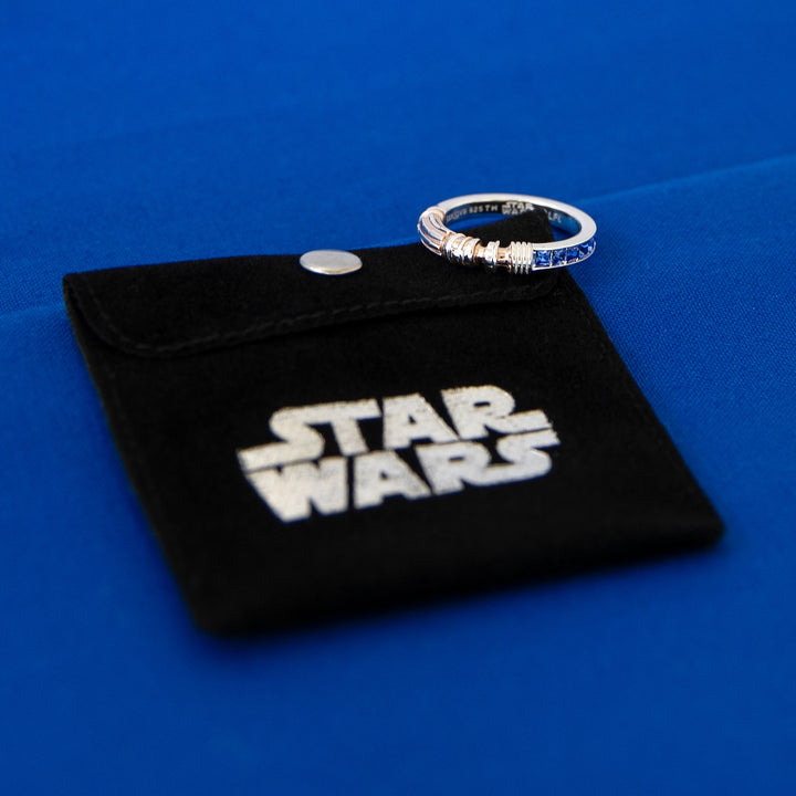 Star Wars X RockLove Leia Organa Crystal Lightsaber Ring