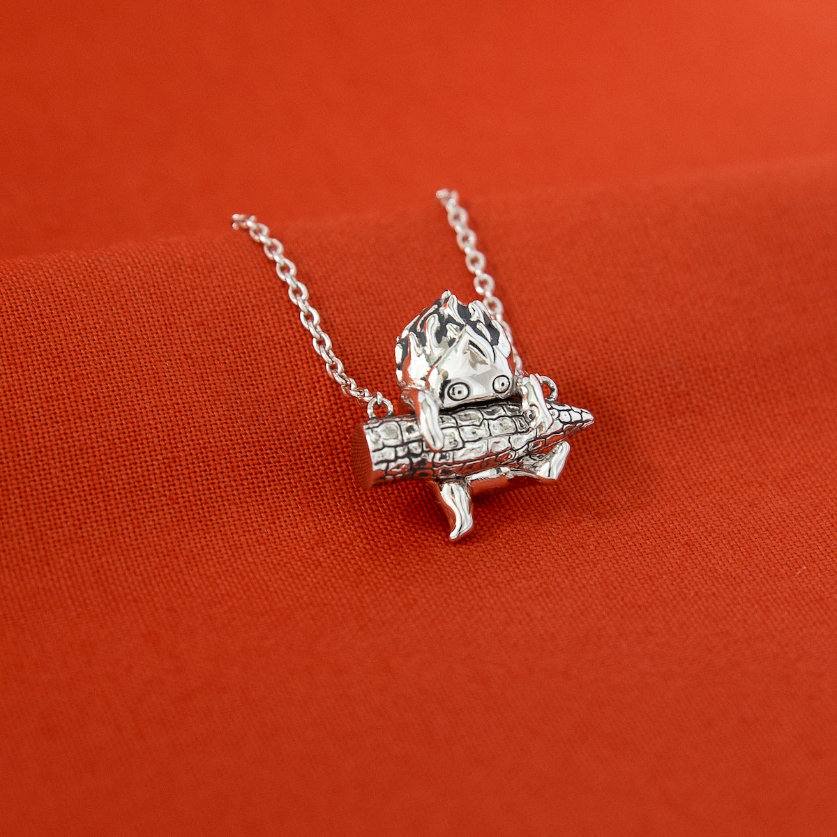 Howl's Moving Castle Necklace, Anime Jewelry, Studio Ghibli