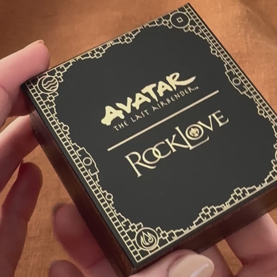 Avatar The Last Airbender X RockLove Earthbender Spinner Ring