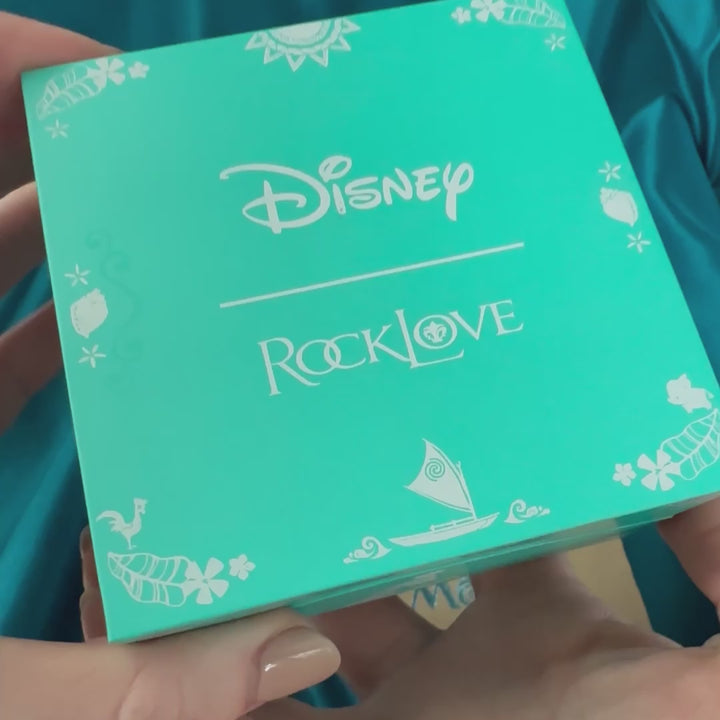 Disney X RockLove DISNEY MOANA Heart of Te Fiti Enameled Locket