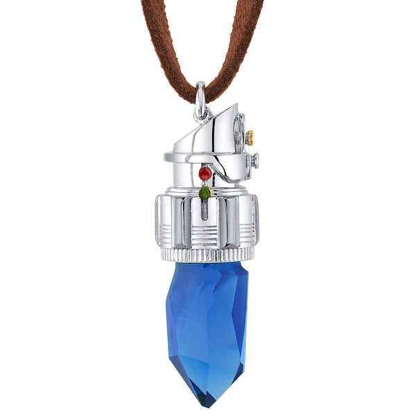 Sky Kyber Crystal Necklace (Star Wars: Andor) Pendant Prop Replica –  Collector's Outpost