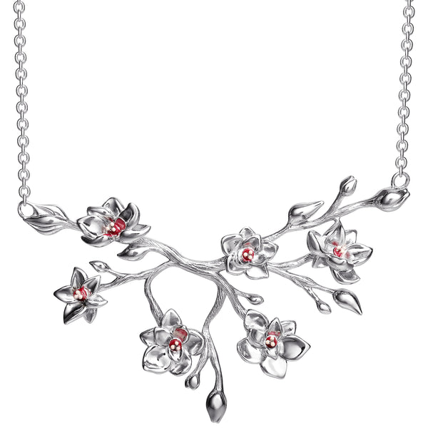 Enchanted Disney Fine Jewelry Diamond Mulan Flower Pendant Necklace (1/5  ct. t.w.) in Sterling Silver & 14k Rose Gold - Sterling Silver Rose Gold -  Yahoo Shopping