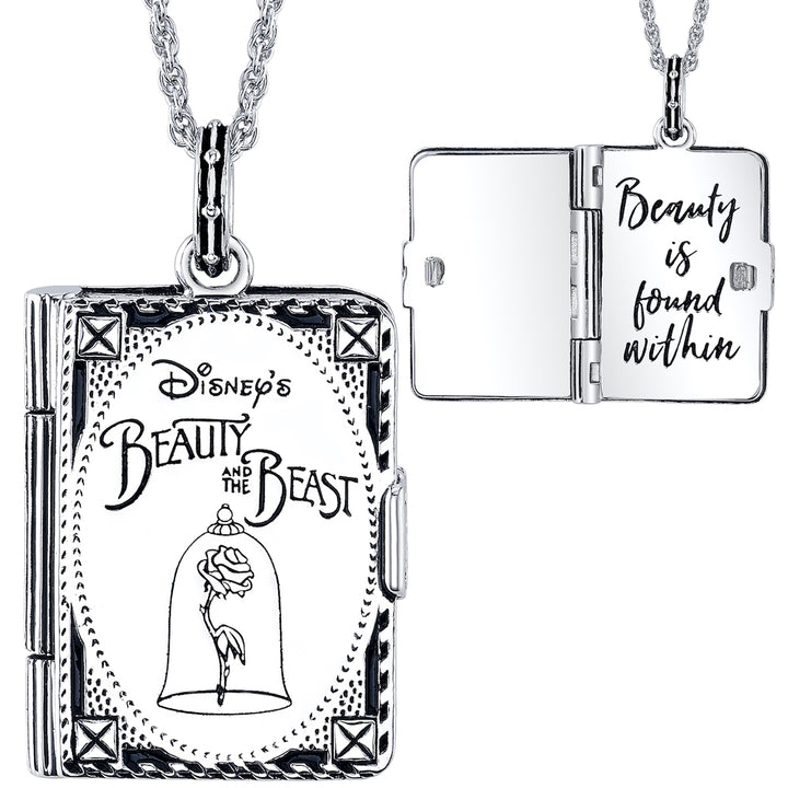Disney X RockLove BEAUTY AND THE BEAST Storybook Pendant