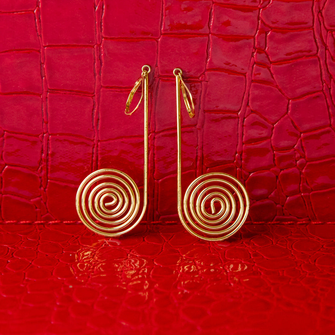 Star Trek X RockLove Uhura Spiral Earrings