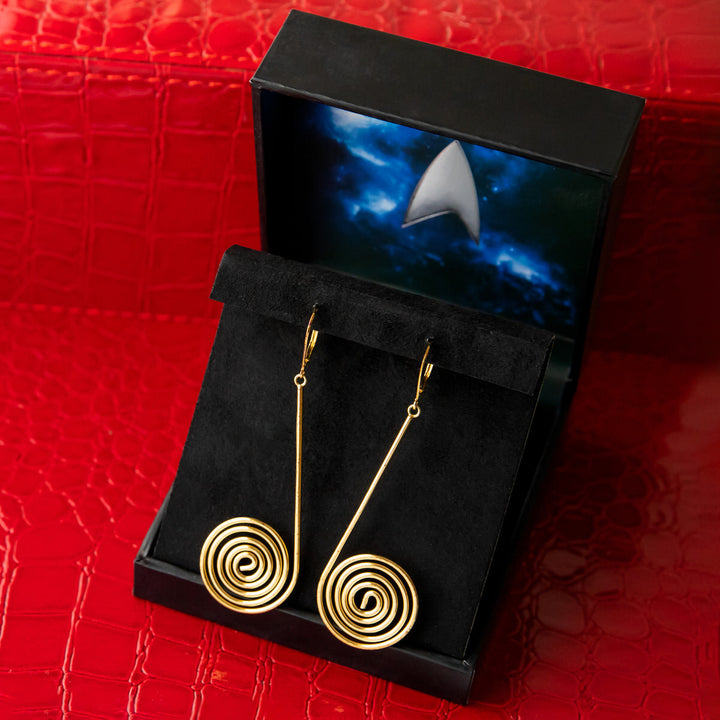 Star Trek X RockLove Uhura Spiral Earrings