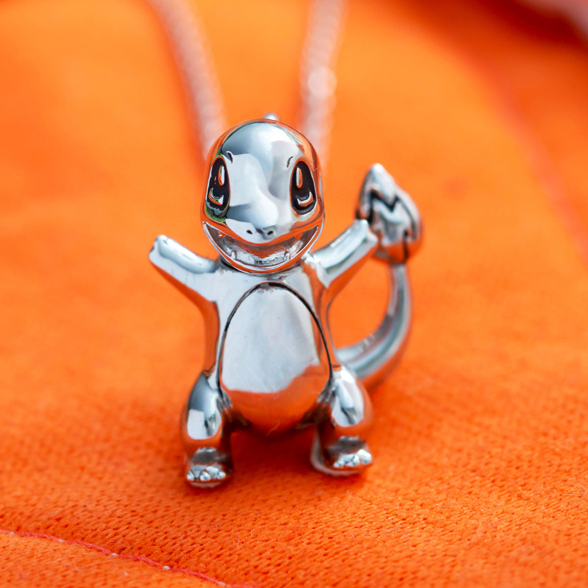Pokémon Center × RockLove: Moltres Sterling Silver Pendant Necklace