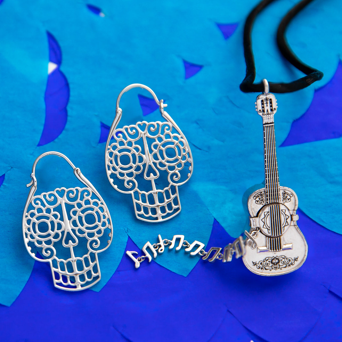 Pixar X RockLove COCO Articulated Guitar Locket – RockLove Jewelry