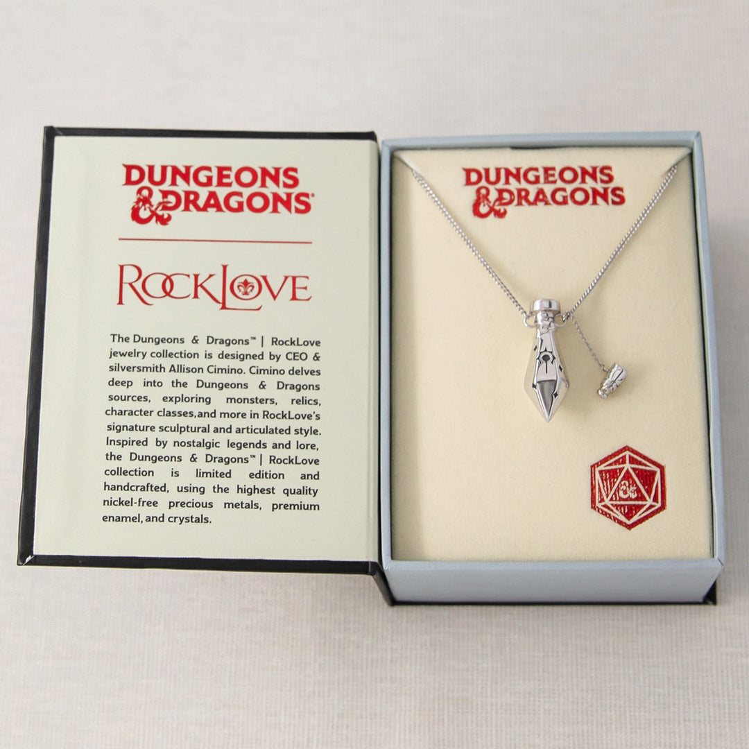Dungeons and Dragons X RockLove Cleric Vial Necklace